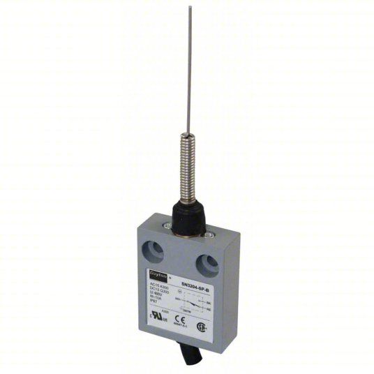 Limit Switch: 2 Mounting Holes